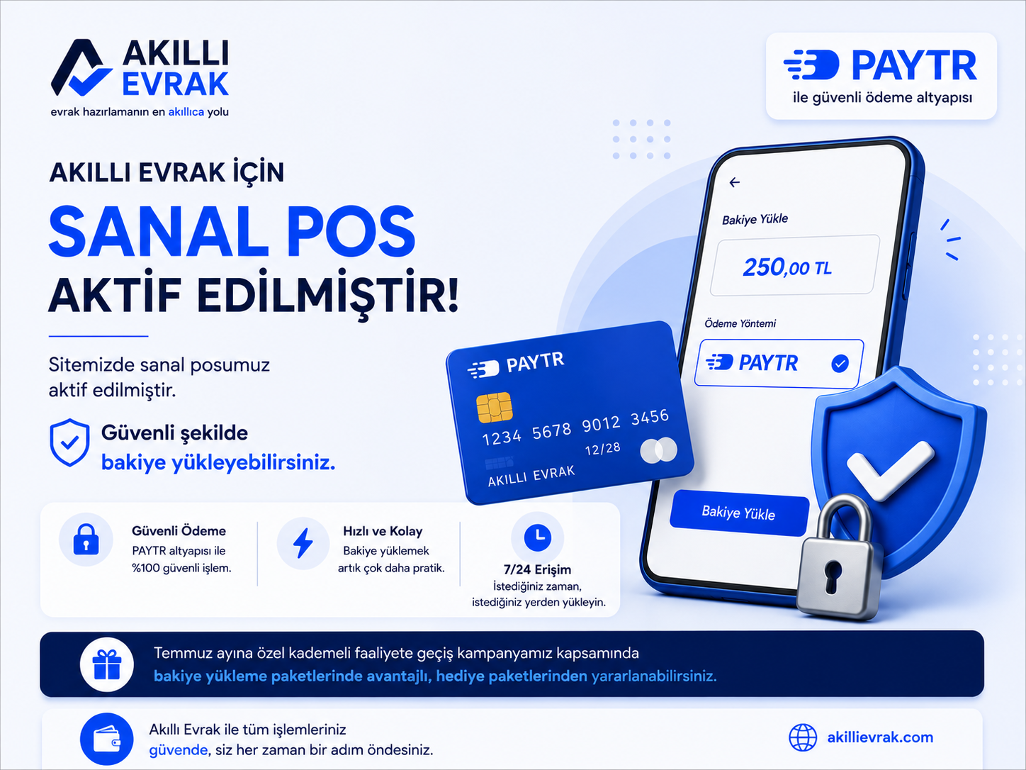 💳 Sanal POS entegrasyonumuz artık aktif! 🎉
